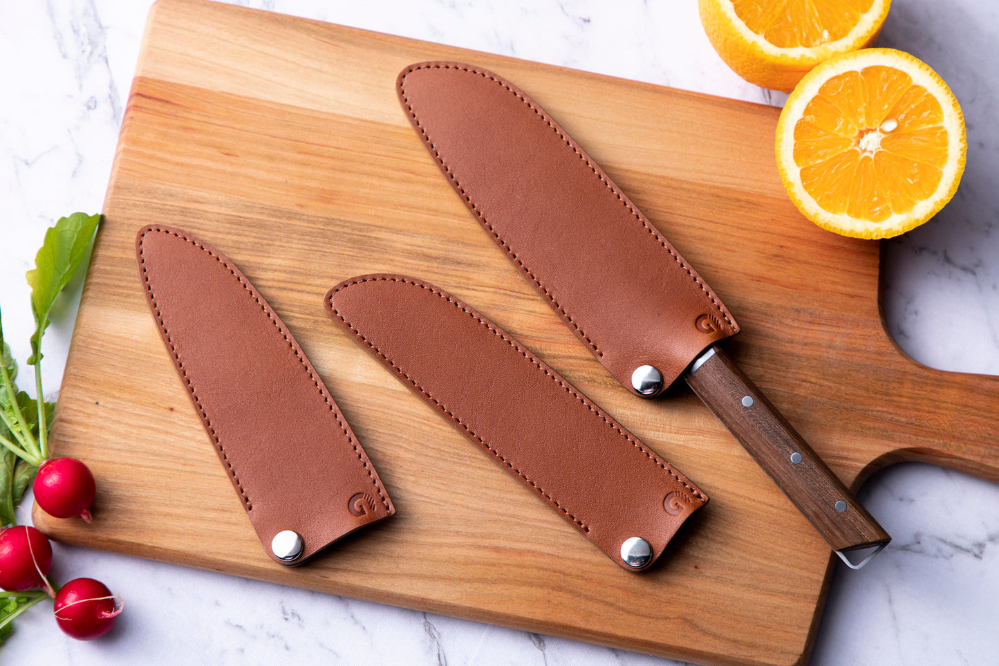 Cowhide knife cover for petty knife GL-GPTK-11 | GLAMP.