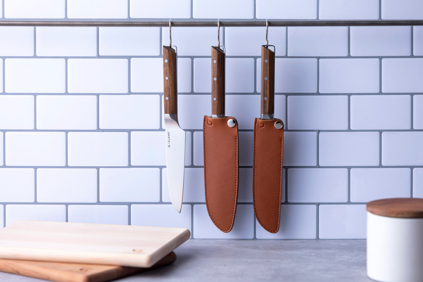 Cowhide knife cover for petty knife GL-GPTK-11 | GLAMP.