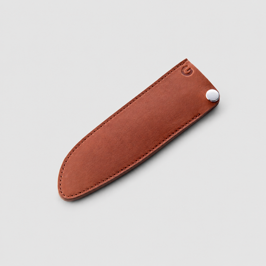 Cowhide knife cover for Santoku knife GL-GSAK-13|GLAMP.