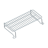 Heat retention rack/hold rack for ultra-low smoke grills