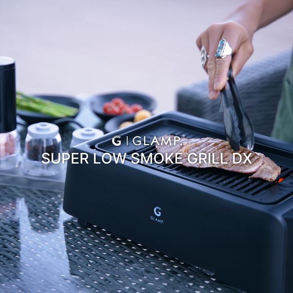 GLAMP.超少煙グリルDX ブラック ホワイト 公式サイト限定セットもご用意