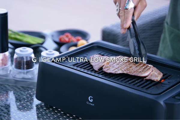 GLAMP.超少煙グリルDX ブラック ホワイト 公式サイト限定セットもご用意