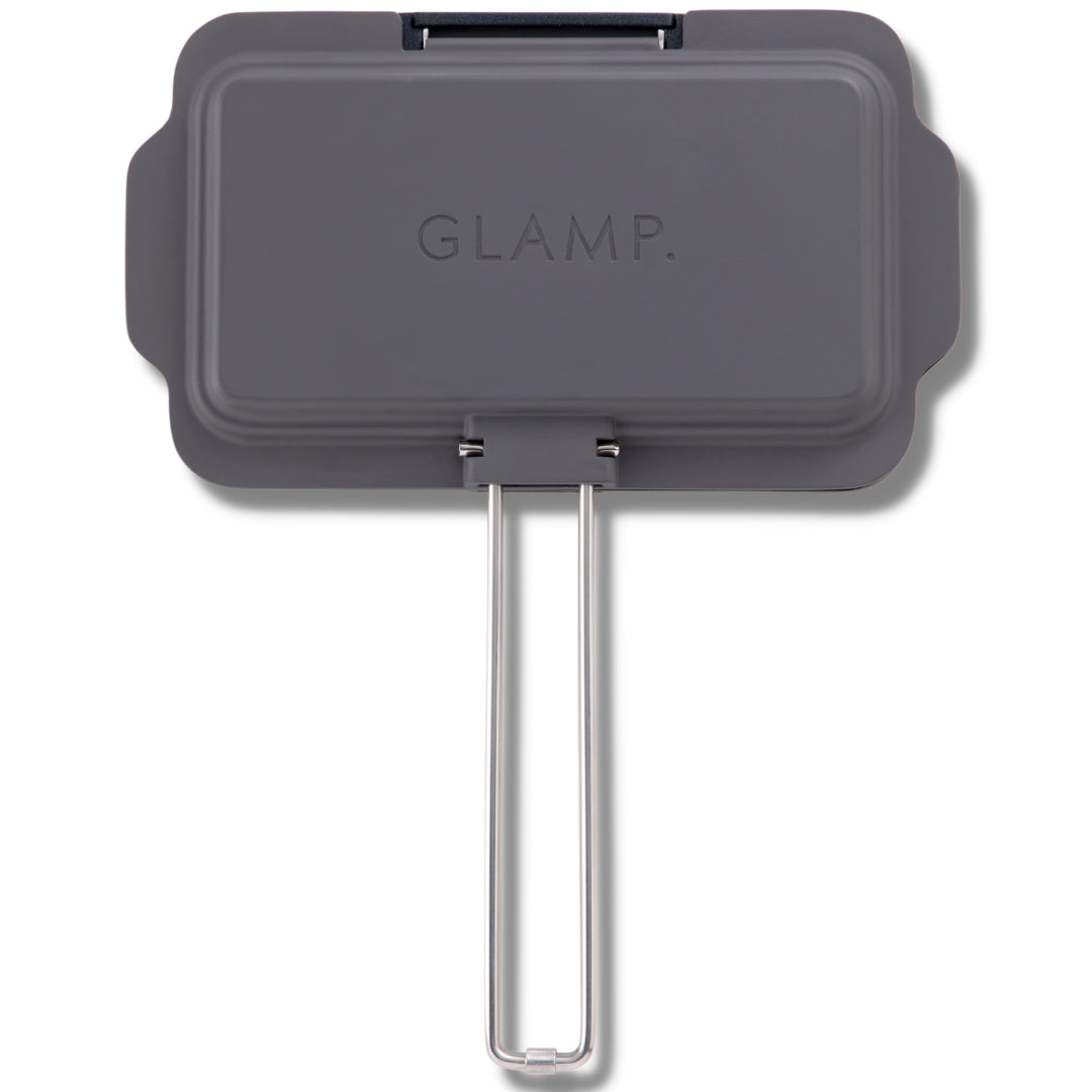 Hot sandwich dish (matte gray) | GLAMP.