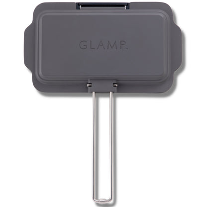 Hot sandwich dish (matte gray) | GLAMP.