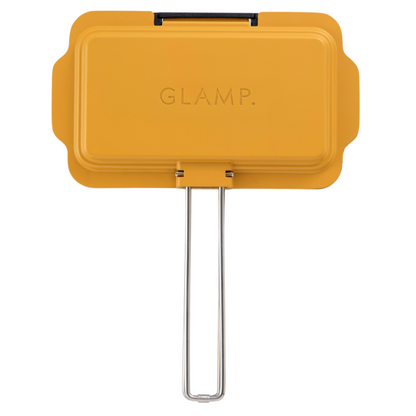 Hot sandwich dish (bright yellow) | GLAMP.