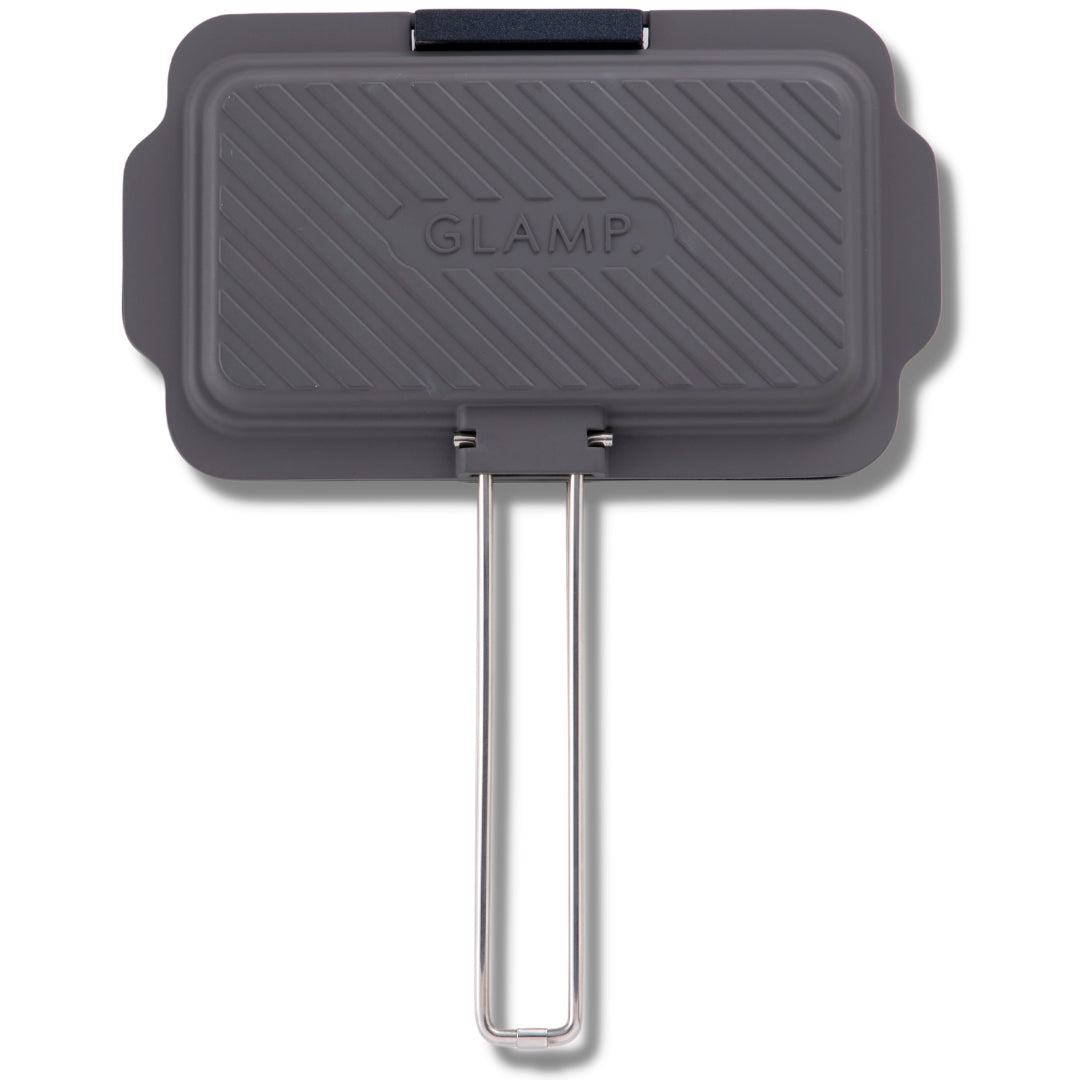 Hot sandwich dish (matte gray) | GLAMP.