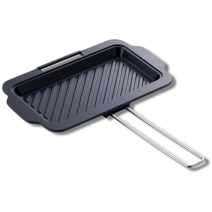 Hot sandwich dish (matte gray) | GLAMP.