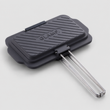 Hot sandwich dish (matte gray) | GLAMP.