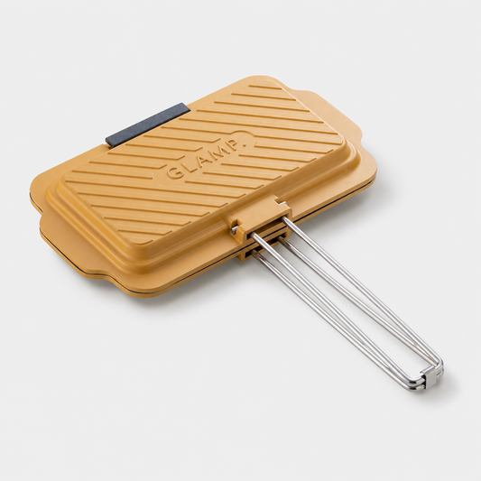 Hot sandwich dish (bright yellow) | GLAMP.
