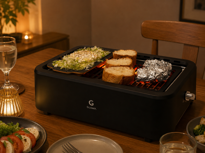 GLAMP. ULTRA-LOW SMOKE GRILL
