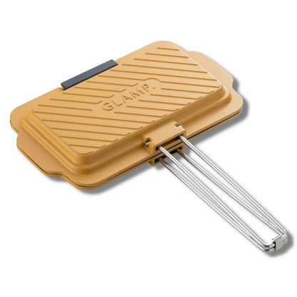 Hot sandwich dish (bright yellow) | GLAMP.