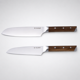 Set of 2 compact knives (Santoku knife + Petty knife) | GLAMP.
