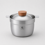 Multi-pot 3-pot 16cm satin finish GL-MP3S｜GLAMP.