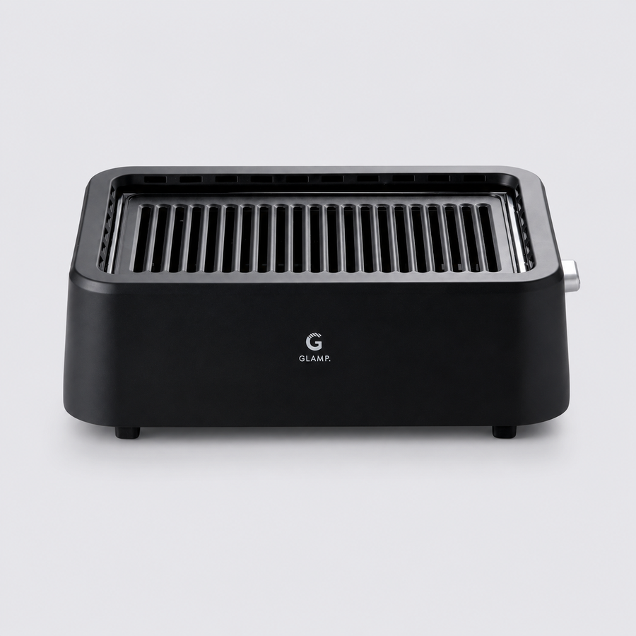 GLAMP. ULTRA-LOW SMOKE GRILL