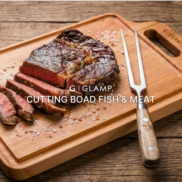 GLAMP.カッティングボードMeat&Fish Mサクラ