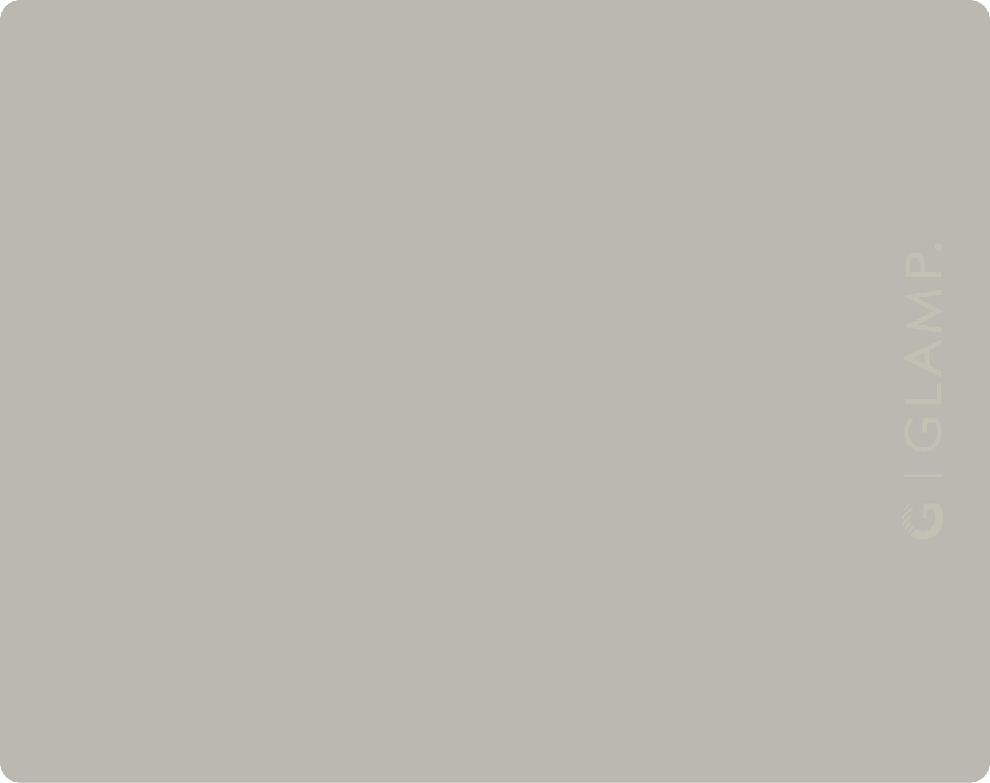 GLAMP. 超少煙グリル専用 シリコーンマット グランプ SG01-SMGY