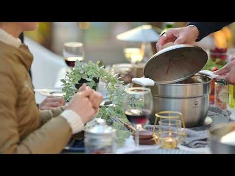 マルチポット 3合炊き 16cm ミラー仕上げ GL-MP3M｜GLAMP. グランプ