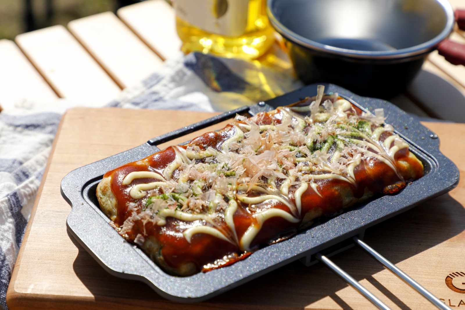 アウトドアで料理を楽しむホットサンドディッシュ