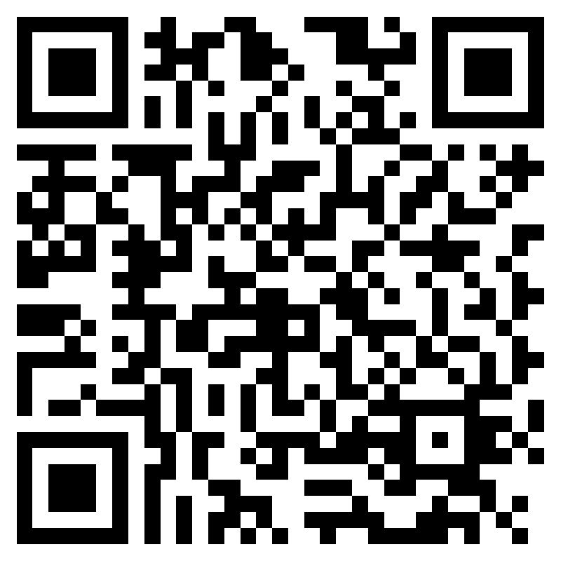 Instagramフォロー特典を受け取るためのQRコード